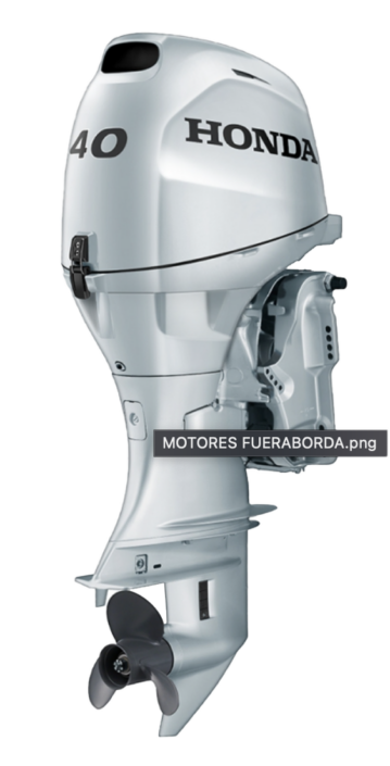 Motor fuera de borda Honda de 40 caballos de fuerza, diseñado para ofrecer alto rendimiento y eficiencia en embarcaciones. Ideal para navegación recreativa y pesca.